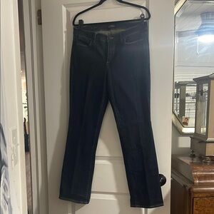 Talbots Black Straight Leg Jeans Classic Style